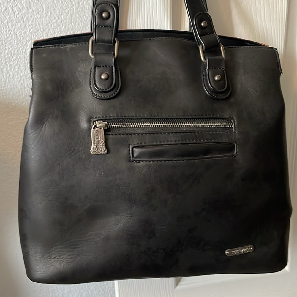Trinity Ranch Cowhide Leather Purse - Picture 3 of 11